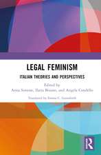 Legal Feminism: Italian Theories and Perspectives