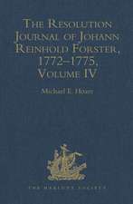 The Resolution Journal of Johann Reinhold Forster, 1772–1775