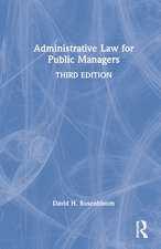 Administrative Law for Public Managers