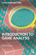 Introduction to Game Analysis