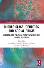 Middle Class Identities and Social Crisis: Cultural and Political Perspectives on the ‘Global Rebellion’