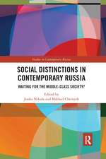 Social Distinctions in Contemporary Russia: Waiting for the Middle-Class Society?