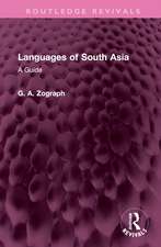 Languages of South Asia: A Guide