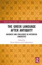 The Greek Language after Antiquity