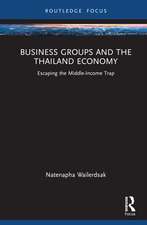 Business Groups and the Thailand Economy: Escaping the Middle-Income Trap