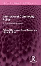 International Commodity Policy: A Quantitative Analysis