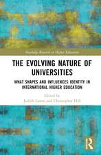 The Evolving Nature of Universities