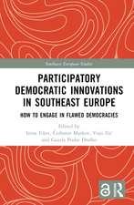 Participatory Democratic Innovations in Southeast Europe