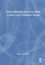 Doing Research from Your Desk: A Student Guide to Qualitative Methods