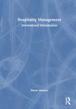 Hospitality Management: International Introduction