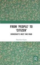 From 'People' to 'Citizen'