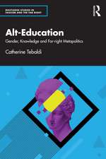 Alt-Education: Gender, Knowledge and Far-right Metapolitics