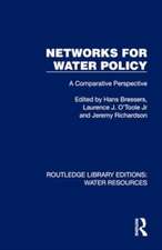 Networks for Water Policy: A Comparative Perspective