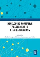 Developing Formative Assessment in STEM Classrooms