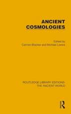 Ancient Cosmologies