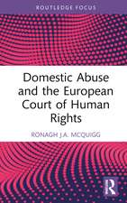 Domestic Abuse and the European Court of Human Rights