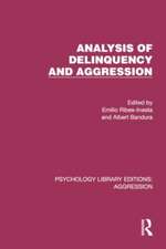 Analysis of Delinquency and Aggression