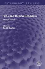 Fires and Human Behaviour