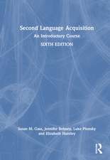 Second Language Acquisition: An Introductory Course