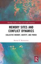 Memory Sites and Conflict Dynamics: Collective Memory, Identity, and Power