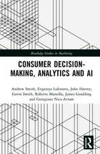 Consumer Decision-Making, Analytics and AI