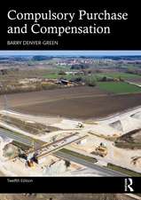 Compulsory Purchase and Compensation