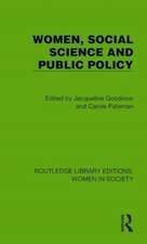 Women, Social Science and Public Policy