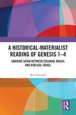 A Historical-Materialist Reading of Genesis 1-4: Undoing Satan between Colonial Brazil and Biblical Israel