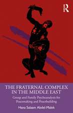 The Fraternal Complex in the Middle East: Group and Family Psychoanalysis for Peacemaking and Peacebuilding