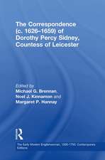 The Correspondence (c. 1626–1659) of Dorothy Percy Sidney, Countess of Leicester