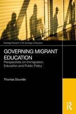 Governing Migrant Education