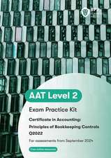 AAT Principles of Bookkeeping Controls