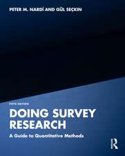 Doing Survey Research: A Guide to Quantitative Methods