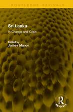 Sri Lanka: In Change and Crisis