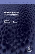 Knowledge and Representation