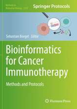 Bioinformatics for Cancer Immunotherapy: Methods and Protocols