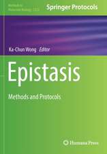 Epistasis: Methods and Protocols