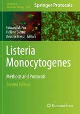 Listeria Monocytogenes: Methods and Protocols