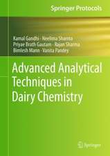 Advanced Analytical Techniques in Dairy Chemistry