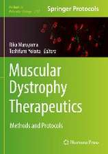 Muscular Dystrophy Therapeutics: Methods and Protocols