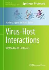 Virus-Host Interactions: Methods and Protocols