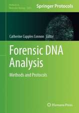 Forensic DNA Analysis: Methods and Protocols