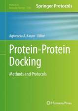 Protein-Protein Docking: Methods and Protocols