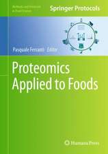 Proteomics Applied to Foods