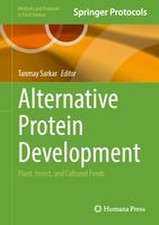 Alternative Protein Development