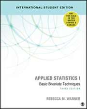 Applied Statistics I - International Student Edition: Basic Bivariate Techniques