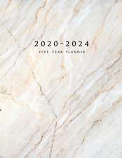 2020-2024 Five Year Planner: Large 60-Month Schedule Organizer with Marble Cover (Volume 1)