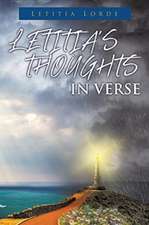 Letitia's Thoughts in Verse