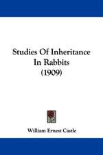 Studies Of Inheritance In Rabbits (1909)