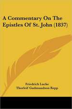 A Commentary On The Epistles Of St. John (1837)